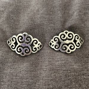 Genuine Brighton Silver Filigree Hardware